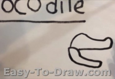How To Draw Crocodile for Kids