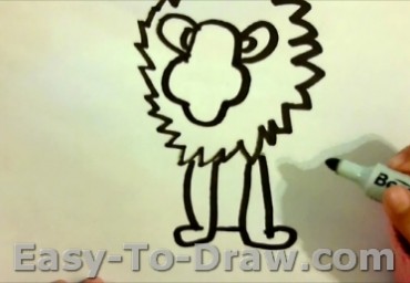 How To Draw Lion 4