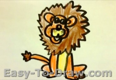 How-To-Draw-Lion