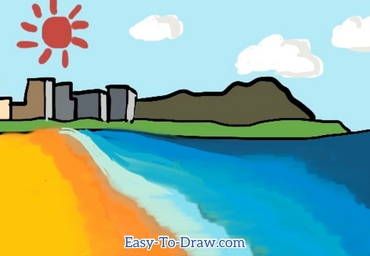 How to draw Hawaii