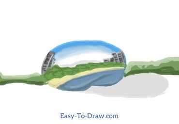 How to draw Millennium Park