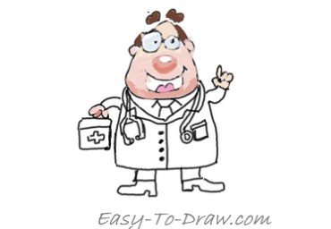How to draw doctor 11