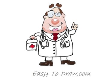 How to draw doctor 12