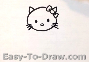 How to draw kitty cat 02