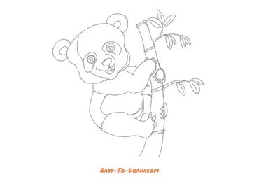 How to draw Panda