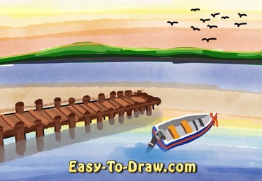 How to draw dock